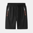 thumbnail image 5 of Fiudx Pantalones Cortos de Hombre, Transpirables, con Cintura Elástica, Ideales para Correr En El Gimnasio, Estilo de Vida Activo, Tejido Ligero., 5 of 5