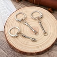 thumbnail image 6 of LOLIPPYY 30pcs Keyring with Chain Iron Everyday Use, 6 of 8