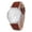Coffee, variant on Fashion Butterfly Lychee Pattern Pu Leather Strap Watch, Quartz Ladies Watch Pu Leather Strap, Simple Business Ladies Watches.