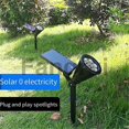 thumbnail image 5 of For 7led Solar Ground Plug Light Outdoor Ip65 Waterproof Spotlightb, 5 of 5
