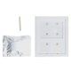 thumbnail image 5 of Kit de huellas de bebé DIY, marco de fotos para guardería, marco de recuerdo para regalo ideal Blanco, 5 of 9