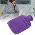 thumbnail image 4 of Hot Water Bottle, 2L PVC Safe Portable Hot Water Bag Leakproof  For Neck Shoulder Purple,Pink, 4 of 8