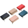 thumbnail image 2 of Students Short Solid Color Tri-fold Coin Purse Large Capacity Design For Outdoor, 2 of 5
