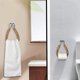thumbnail image 4 of Conjunto de 2 soportes de papel higiénico montados en la pared de acero inoxidable y cuerda de cáñamo para el baño y la cocina (rojo) Feliz Sencillez, 4 of 4