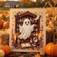 thumbnail image 6 of Halloween Ghost Pearl Bead Art DIY Kit, 3D Spooky Cute Mosaic for Adults, Fall Home Decor Wall Hanging, Gift for Craft Lovers, 6 of 6