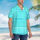 thumbnail image 3 of Fotbe Turquoise Wooden Camisa Hawaiana para Hombre Unisex – Camisa Casual de Verano con Botones de Manga Corta de Algodón y Lino,X-Large, 3 of 7