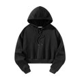 thumbnail image 2 of Sudaderas con capucha informales para mujer, jersey con capucha y cordón, sudadera moderna y elegante para mujer para ir de compras y oficina M, 2 of 10