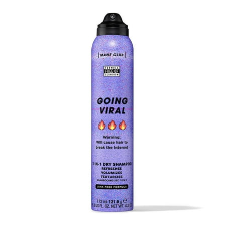 Mane Club Going Viral 3-IN-1 Dry Shampoo 4.3 oz Walmart Canada