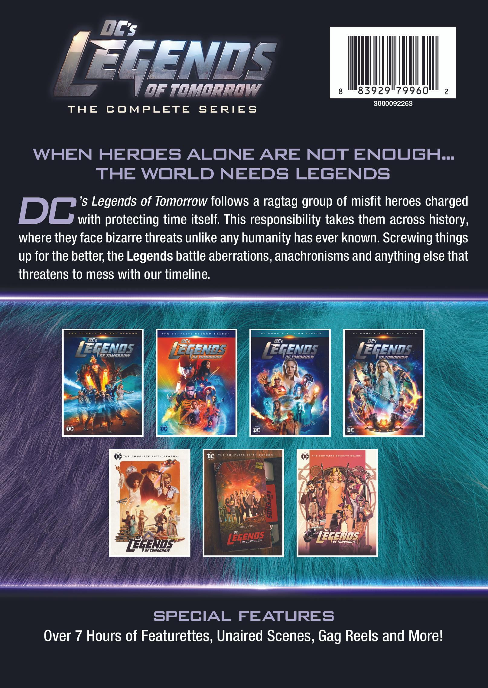 DC Legends of Tomorrow - Season 1-4 DVD - Zavvi US