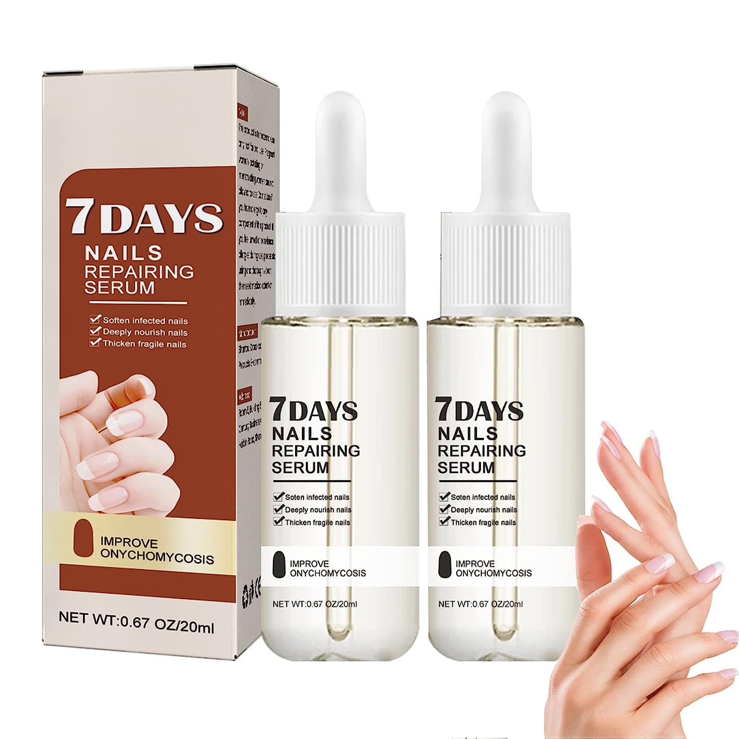 YiFudd 7 Days Nail Growth And Strengthening Serum,Nail Growth And