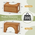 thumbnail image 2 of 7" Non-Slip Toddler Potty Training Stool - Multi-Use Step Stool for Bathroom Sink, Kitchen & Closet, 2 of 8
