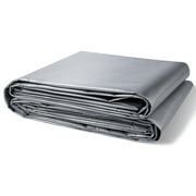 VEVOR Tarp 16 x 20 ft 10Mil Heavy Duty Waterproof Plastic Poly Tear UV Resistant