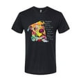thumbnail image 3 of Colorful Pitbul | People Will Know How Large Your Soul | Dean Russo Art Animal Lover Mens Premium Tri Blend T-Shirt, True Black, Small, 3 of 6