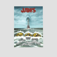 thumbnail image 5 of 1975 Jaws Movie Poster/Print Martin Brody Quint Great White Shark Retro Style - Size 24''x36'' - Postora, 5 of 5
