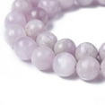 thumbnail image 2 of Natural Gemstone Kunzite Round Beads Strands Spodumene Beads 5~5.5mm Hole: 1mm 16 inch, 2 of 3