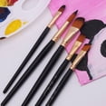 thumbnail image 3 of Baohd Nylon Hair Paint Brush Beginners And Professionals Wide Application For Beginners And Professionals flat, 3 of 6