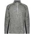 thumbnail image 3 of Holloway Sportswear S Electrify Coolcore® 1/2 Zip Pullover Black Heather 222574, 3 of 5