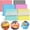 Colorful, variant on Deli Paper Sheets 126P, 11.5x11.5 In Checkered Sandwich Paper Wraps, 6 Colors Basket Liners For Food Serving, Grease Resistant Burger Wrappers for BBQ, Picnic, Party(Colorful)