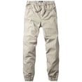 thumbnail image 2 of Pantalones tipo chándal tipo chándal para hombre, algodón blanco roto de 30 pulgadas, 2 of 5
