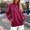 Brick Red, variant on Women's Oversized Long Sleeve Crewneck Fuzzy Knit Warm Sweaters Fall Winter Pullover Sweater Tops with Side Pockets Women Soft Lightweight Shirts Daily Office Work Travel Outfits, Brick Red S