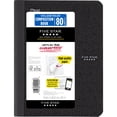 thumbnail image 3 of Five Star Composition Book Plus Study App, College Ruled, 80 Sheets, Poly, 7.5" x 9.75", Black, 3 of 8