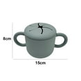 thumbnail image 2 of Taza de silicona para refrigerios | Recipiente de comida a prueba de derrames para niños pequeños y bebés, 2 of 5