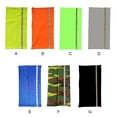 thumbnail image 3 of Sonducket Pañuelo para el cuello, pasamontañas multifunción, visibilidad, tira reflectante de Color sólido, gorro térmico para deportes al Ciclismo verde fluorescente, 3 of 6
