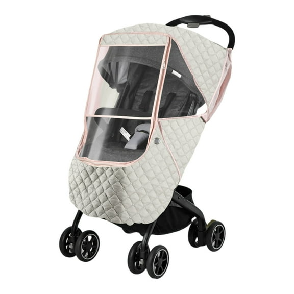 ZYHARUKO Baby Pushchair Pram Rain Cover Winter Baby Pushchair Windproof Protection Cover Accessories Weather Shield Cover