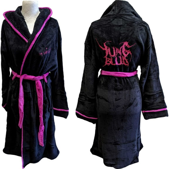 Men's Yungblud I'm Weird Bath Robe Small/Medium Hot Pink