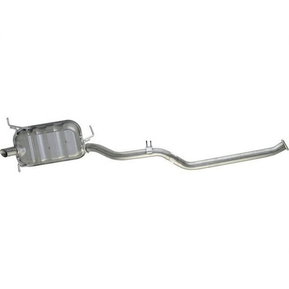 Rear Muffler - Compatible with 2003 - 2006 Hyundai Santa Fe 3.5L V6 (From 6/25/2003) 2004 2005