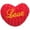 Red, variant on Mlkoz Living Room Throw Pillows, Couple Cushion Heart-shaped Love Pillow 40X40cm, Men Gifts