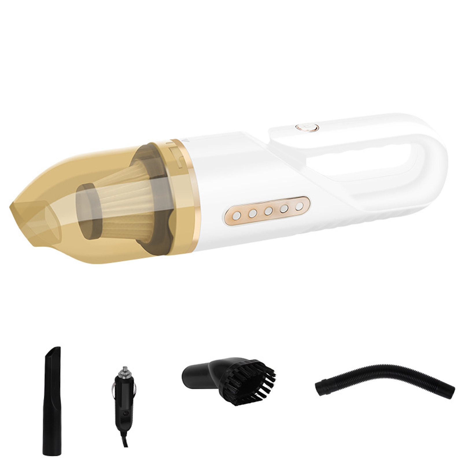 Warkul Car Vacuum Cleaner with Burush, Handheld Portable Car Corded