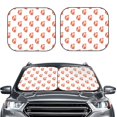 thumbnail image 2 of Saiise Orange Fox for Foldable Car Sun Shades (2-Pack) Offer Sun Protection with an Easy-fold Design for Convenient Windshield Shading-Small, 2 of 6