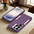 thumbnail image 7 of For Samsung Galaxy S26 Ultra 5G Case With Adjustable hidden lens holder Shockproof Rugged Full Body Protection Heavy Duty Dust/Drop Proof Cover Case​,Purple,For Galaxy S26 Ultra 5G, 7 of 7