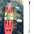 thumbnail image 6 of GOGHOST Kayak Paddle Leash,Lightweight Nylon Coiled Kayak Rod Leashes for Fishing Boating-Black 2Pcs, 6 of 7