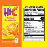 Hi-C Orange Lavaburst Fruit Juice, 6 fl oz, 8 Juice Boxes - Walmart.com