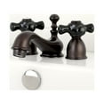 thumbnail image 2 of Kingston Brass KS3955PKX Duchess Mini-Widespread Bathroom Faucet, Oil Rubbed Bronze, 2 of 3