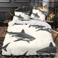 thumbnail image 3 of Home Bedding Set Fish Shell Comforter Cover Set Teen Adult Creative Seafloor Bedspreads,California King (98"x104"), 3 of 5