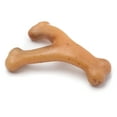 thumbnail image 3 of Benebone Wishbone Durable Dog Chew Toy for Aggressive Chewers, Real Chicken, Small, 3 of 9