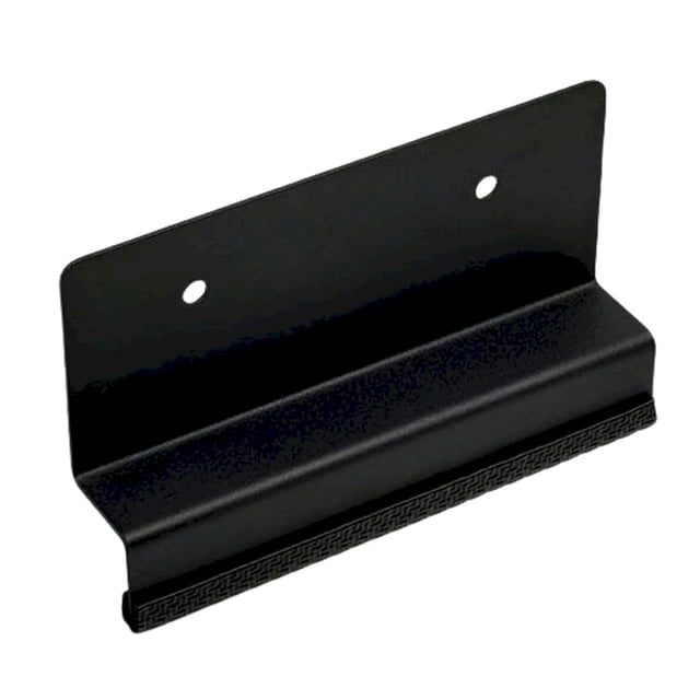 Liquidation! Poignée de Pied d'Armoire avec Protection Anti-Collision Ouvre-Boîte Sans Contact pour Tiroirs & Armoires Design Mains Libres pour Superposition Complète Porte d'Armoire Ouvre-Boîte Taille Unique Noir