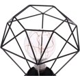 thumbnail image 4 of Lámpara de mesa de metal, lámpara de pie con forma de diamante, lámpara de pie, lámpara de escritorio de hierro de estilo nórdico con pilas, luz nocturna creativa, iluminación decorativa para dormitor Namotu LKX-1302-2, 4 of 7
