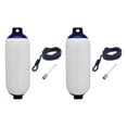 thumbnail image 1 of 2x Garde-Boue avec Corde et Buse de Protection pour Bateau Rapide, 1 of 8
