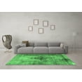 thumbnail image 3 of Ahgly Company Indoor Square Persian Emerald Green Traditional Area Rugs, 3' Square, 3 of 4