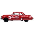 thumbnail image 2 of 1949 Oldsmobile Rocket 88 Coupe #22 "Overseas Motors Atlanta" Red 1/87 (HO) Scale Diecast Model Car by Oxford Diecast, 2 of 3