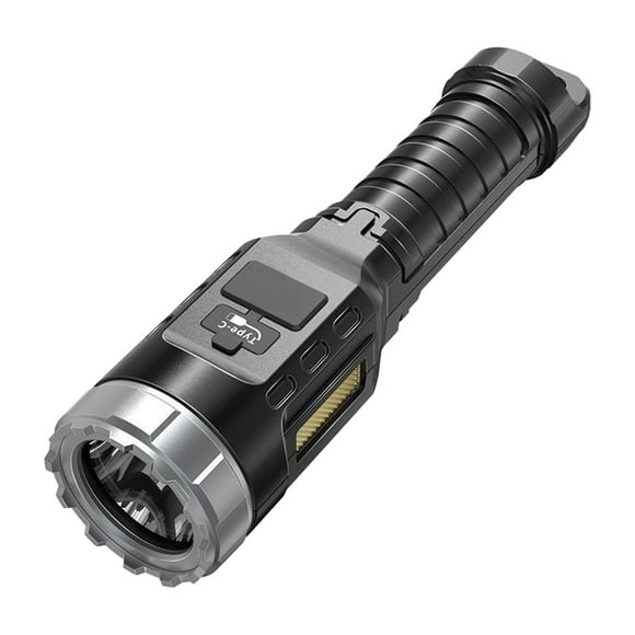 Birdeem Led Flashlight Outdoor Long Shot Fast Charge Portable Flashlight with Cob Side Lights Flashlight