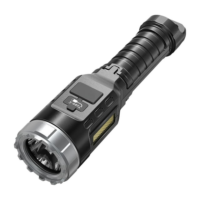 Birdeem Led Flashlight Outdoor Long Shot Fast Charge Portable Flashlight with Cob Side Lights Flashlight