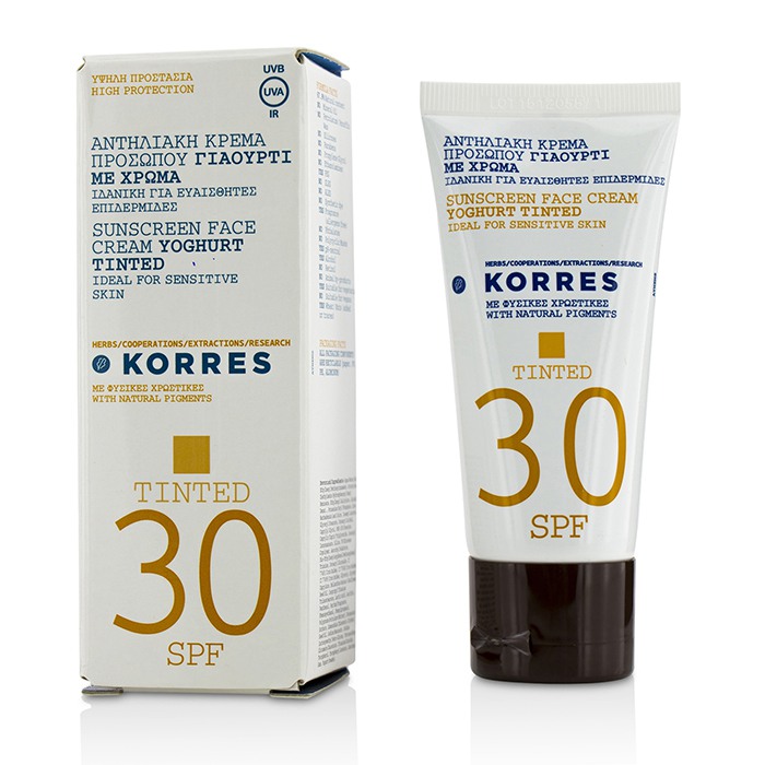 korres tinted sunscreen