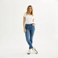 thumbnail image 4 of Women's Sonoma Goods For Life® High Rise Skinny Jeans Color: Dark Wash Size: 4 T/L, 4 of 4
