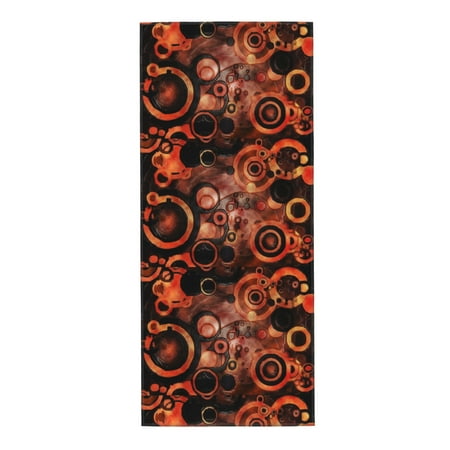 

Home Towels Laminated-Retro-Circles- Absorbent Hanging Hand Towel Small Bath Towel Decorative Kitchen Dish Guest Towel For Spa Gym Hote 12x27.5in
