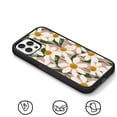 thumbnail image 2 of Compatible with iPhone 12 / iPhone 12 Pro case Soft TPU Glossy Flower Pattern Phone Case for Women and Girls, 2 of 5